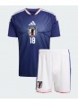 Japan Ayase Ueda #18 Replika Hemmakläder Barn VM 2026 Kortärmad (+ byxor)